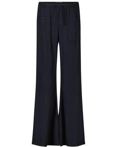 Hannes Roether Trousers > wide trousers - Bleu