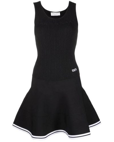 Sonia Rykiel Knitted Dresses - Black