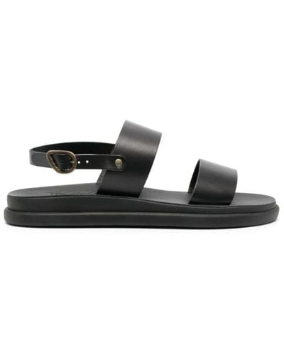 Ancient Greek Sandals Flat Sandals - Black
