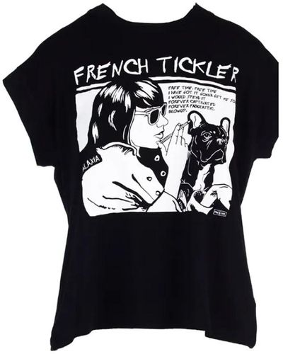 Silvian Heach T-Shirts - Black