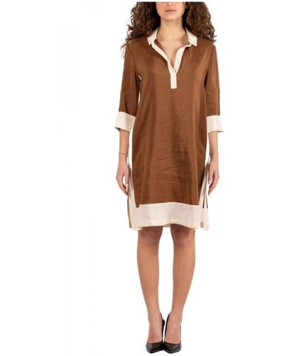 Hanita Short Dresses - Brown