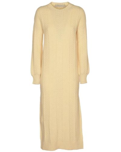 Golden Goose Knitted Dresses - Natural