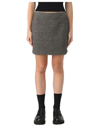 Twin Set Short Skirts - Grey