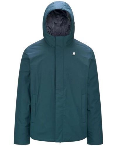K-Way Winter Jackets - Grün