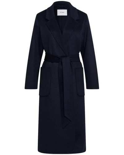 IVY & OAK Coats > belted coats - Bleu