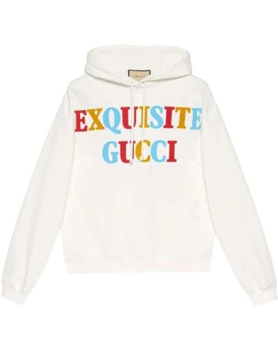 Gucci Sweatshirts & hoodies > hoodies - Blanc