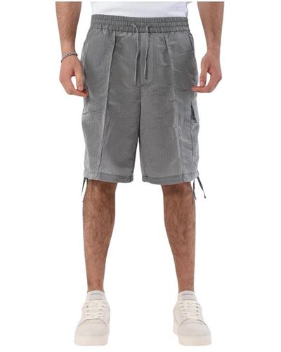 Emporio Armani Casual Shorts - Grey