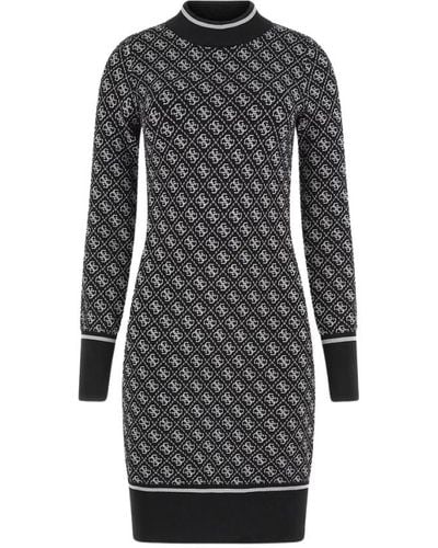 Guess Knitted Dresses - Black