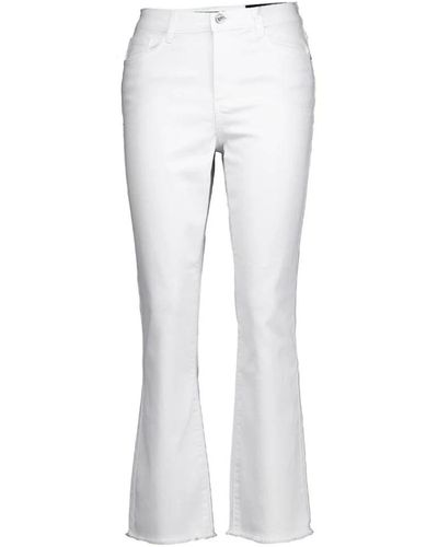 Joseph Ribkoff Trendige cropped flared jeans - Weiß