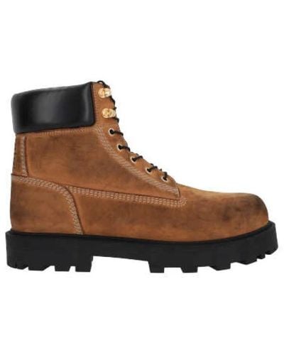 Givenchy Lace-Up Boots - Brown