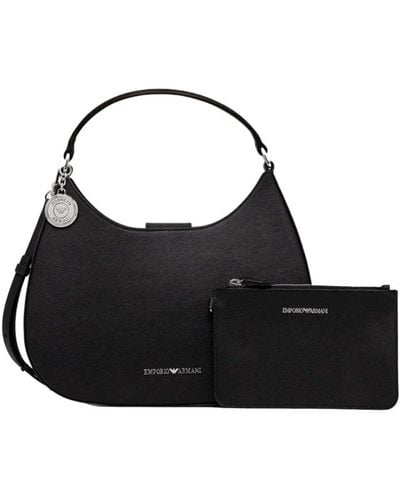 Emporio Armani Shoulder Bags - Black