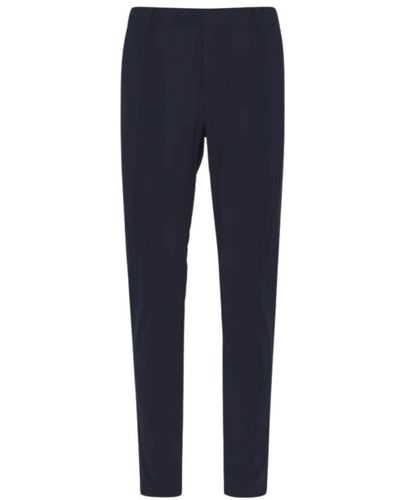DUNO Slim-Fit Trousers - Blue