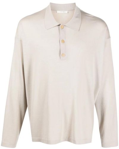 The Row Taupe djon polo shirt - Weiß