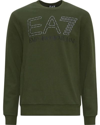 EA7 Sweatshirts - Green