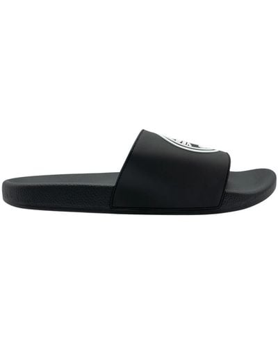 Versace Jeans Couture Sliders - Black