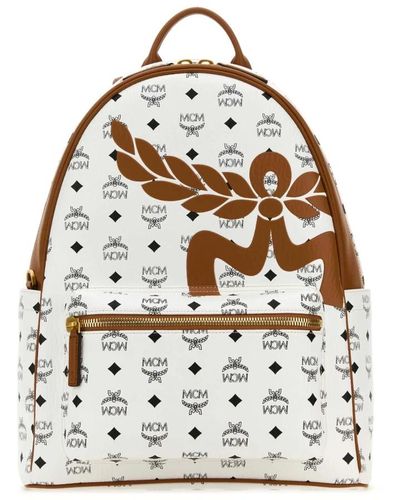 MCM Backpacks,zaini stylischer rucksack - Weiß