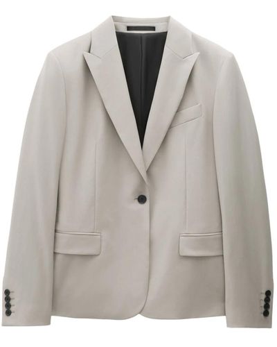 Filippa K Elegante blazer in lana - Grigio