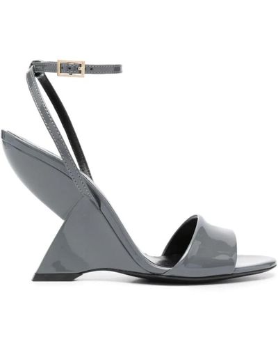 Semicouture High Heel Sandals - Gray
