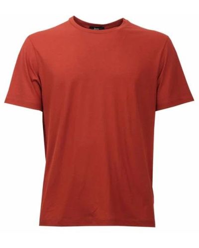 Herno T-Shirts - Red