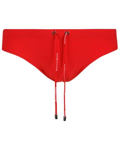 Dolce & Gabbana Swimwear > beachwear - Rouge