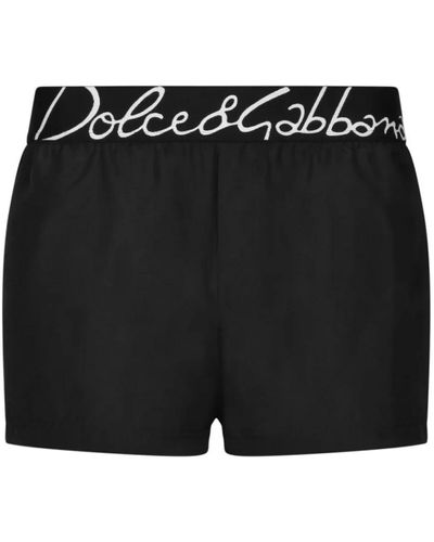 Dolce & Gabbana Schwarze meer kleidung mit logo