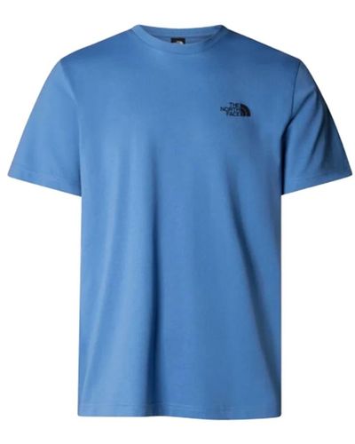 The North Face T-shirts - Blau