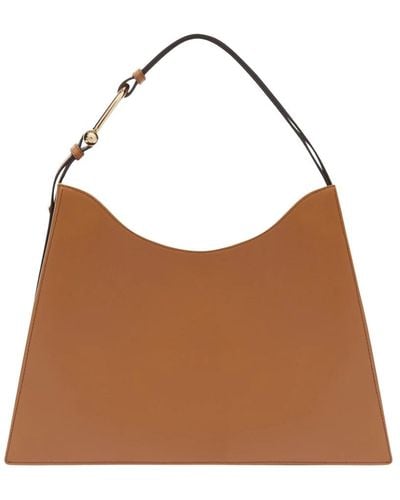 Furla Bolso de hombro nuvola con hardware arcosfera - Marrón