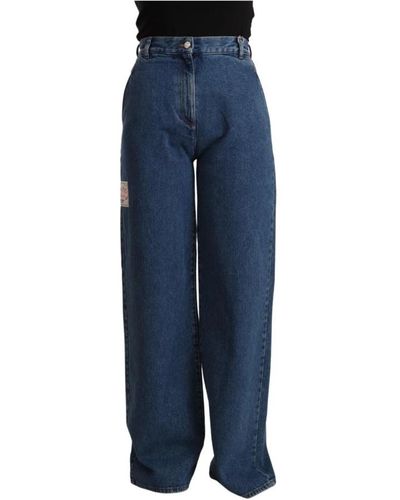 Gcds Loose-fit jeans - Blu