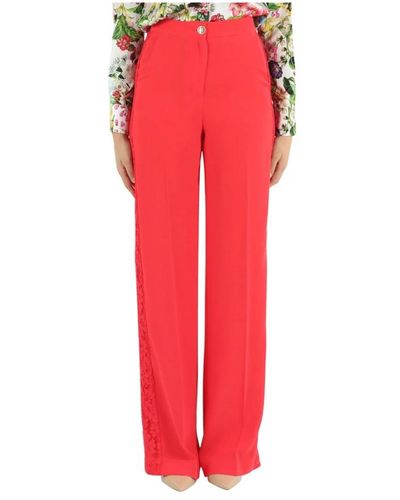 Guess Straight Trousers - Red