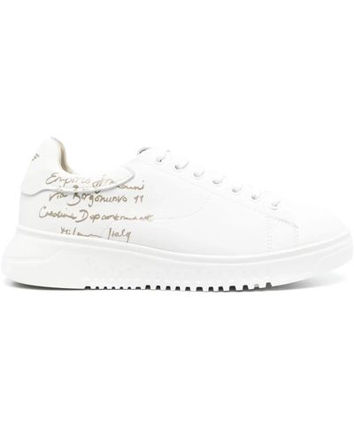 Emporio Armani Trainers - White