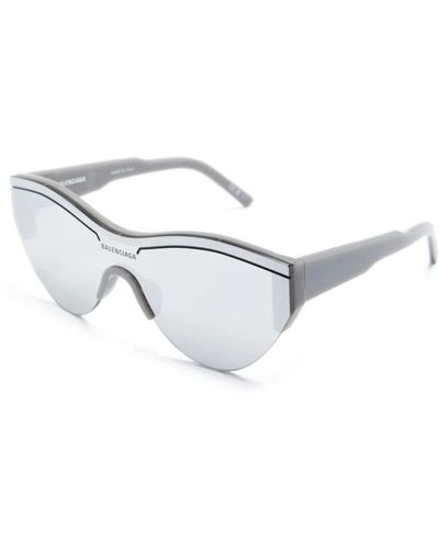 Balenciaga Graue sonnenbrille mit zubehör - Mettallic