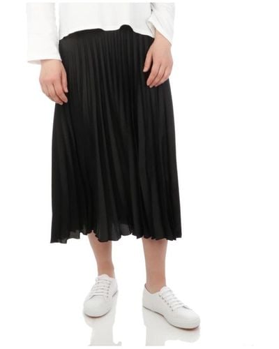 Kaos Midi Skirts - Black