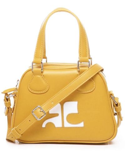 Courreges Cross Body Bags - Yellow
