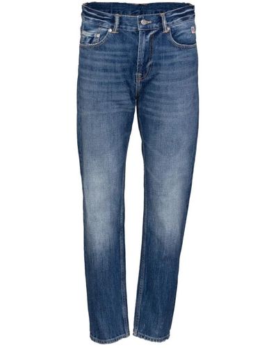 Roy Rogers Zeitlose dapper jeans karottenpassform - Blau