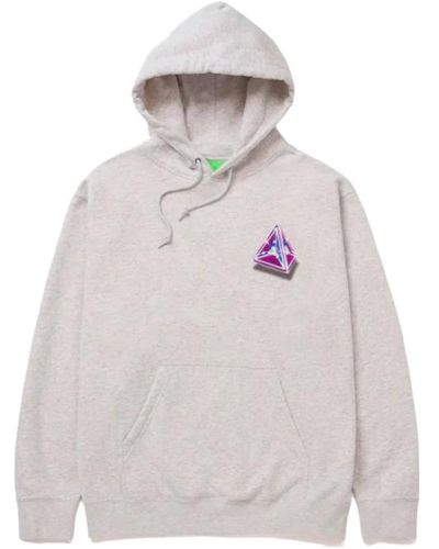 Huf Sci-fi triple triangle hoodie - Grau