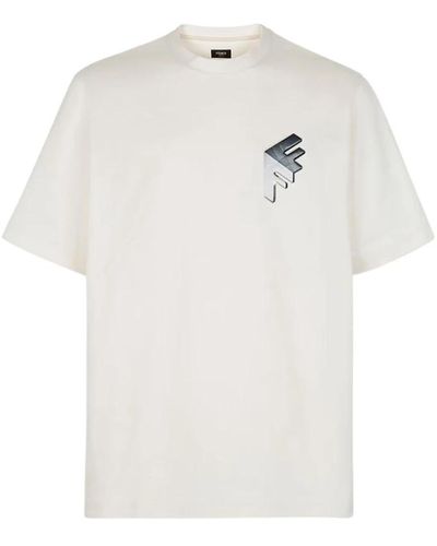 T-shirts à manches courtes Fendi pour homme | Réductions en ligne jusqu'à  41 % | Lyst