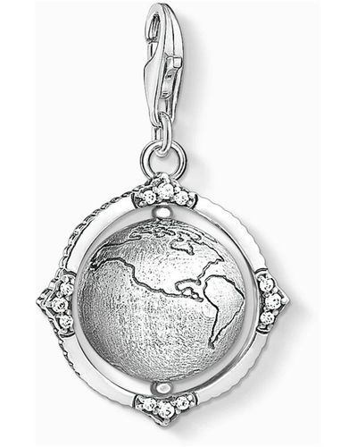 Thomas Sabo Vintage globe carrier charm pendente - Metallizzato