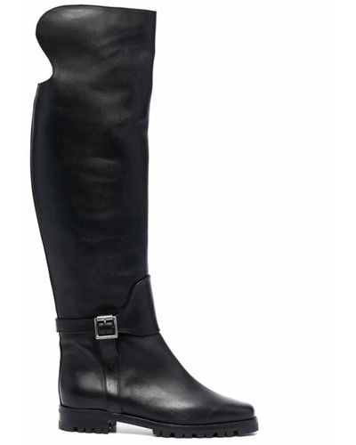 Manolo Blahnik Tarama Boots - Schwarz