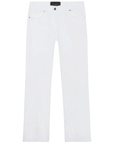 Elena Miro Straight Jeans - White