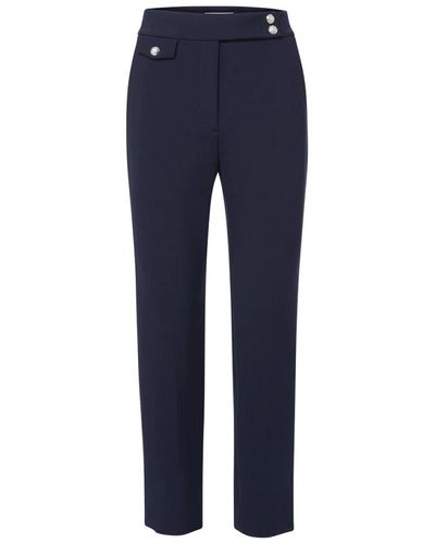 Veronica Beard Cropped trousers - Azul
