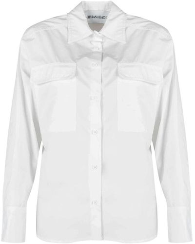 Silvian Heach Lässiges Hemd - Weiß