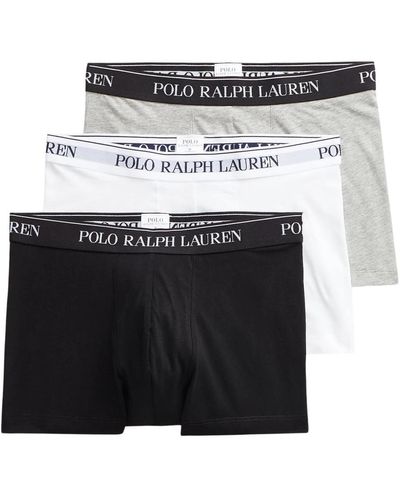 Ralph Lauren Komfort stretch trunks pack - Schwarz