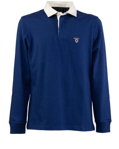 Barbour Polo Shirts - Blue