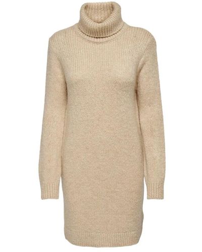 Jacqueline De Yong Dresses > day dresses > knitted dresses - Neutre