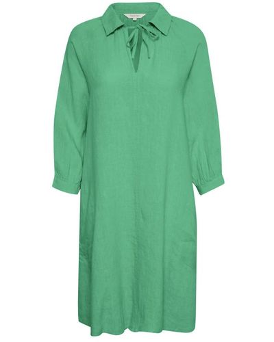 Part Two Short Dresses - Green