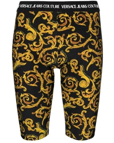 Versace Modische leggings für frauen - Gelb