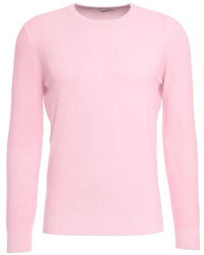 Kangra Round-Neck Knitwear - Pink