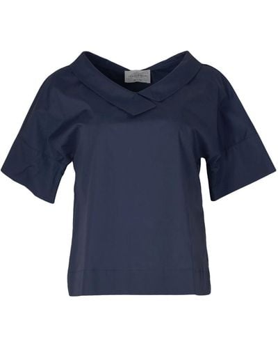 Vicario Cinque Blaue t-shirts für frauen