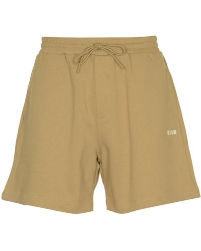 MSGM Short shorts - Natur