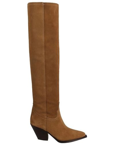 Sonora Boots Over-Knee Boots - Brown